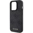 Guess Husa Leather 4G - iPhone 15 Pro (negro)