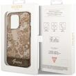 Custodia Guess Collezione Porcelain iPhone 14 Pro Marrone
