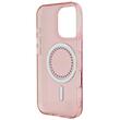 Guess Hoesje met Strass-steentjes, MagSafe iPhone 16 Pro Max, Roze