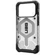 Funda UAG Pathfinder transparente MagSafe para iPhone 17 Pro Max color plata hielo