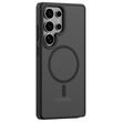 Funda magnética a prueba de golpes Devia Husa Pino Series para Samsung Galaxy S25 Ultra, color negro