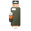 Funda UAG Essential Armor Magsafe para iPhone 16e en color verde oliva