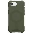 Funda UAG Essential Armor Magsafe para iPhone 16e en color verde oliva
