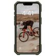 Funda UAG Essential Armor Magsafe para iPhone 16e en color verde oliva