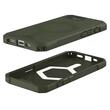 Funda UAG Essential Armor Magsafe para iPhone 16e en color verde oliva