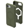 Funda UAG Essential Armor Magsafe para iPhone 16e en color verde oliva