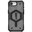 Funda UAG Pathfinder transparente MagSafe para iPhone 16e color ceniza
