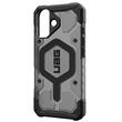 Funda UAG Pathfinder transparente MagSafe para iPhone 17 color ceniza/negro