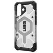 Funda UAG Pathfinder transparente MagSafe para iPhone 17, color plata hielo