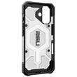 Funda UAG Pathfinder transparente MagSafe para iPhone 17, color plata hielo