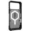 Funda UAG Pathfinder transparente MagSafe para iPhone 17 Pro Max ceniza/negro