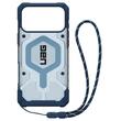 Funda UAG Pathfinder transparente con MagSafe para iPhone 17 Pro Max y cordón Blues