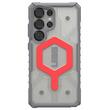 Funda UAG Pathfinder con imán transparente para Samsung Galaxy S25 Ultra Active Lava Lanyard