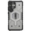 Funda UAG Pathfinder magnética transparente para Samsung Galaxy S25 Ultra, color plata hielo