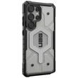 Funda UAG Pathfinder magnética transparente para Samsung Galaxy S25 Ultra, color plata hielo