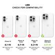 Funda UAG Plasma XTE MagSafe para iPhone 16 Pro color ceniza/titanio