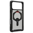 Funda UAG Plasma XTE MagSafe para iPhone 17 Pro, color negro y naranja pop