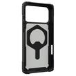 Funda UAG Plasma XTE MagSafe para iPhone 17 Pro, color negro y naranja pop