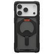 Funda UAG Plasma XTE MagSafe para iPhone 17 Pro, color negro y naranja pop