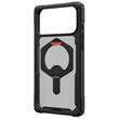 Funda UAG Plasma XTE MagSafe para iPhone 17 Pro Max en negro/naranja pop