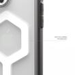 Funda UAG Plyo Magsafe para iPhone 16 Pro Max color ceniza/blanco