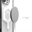 Funda UAG Plyo Magsafe para iPhone 16 Pro Max color ceniza/blanco
