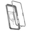 UAG Trooper Case MagSafe iPhone 17 Pro Clear/Ash (2 Teile: Rückseite + Kantenschutz)