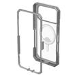 UAG Trooper Case MagSafe iPhone 17 Pro Clear/Ash (2 Teile: Rückseite + Kantenschutz)