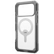 UAG Trooper MagSafe iPhone 17 Pro Max Hülle Clear/Ash (2 Teile: Rückseite + Kantenschutz)