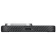 Pitaka Husa Ultra-Slim Aramid Magsafe iPhone 16 Pro Zwart/Grijs
