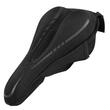 City and MTB bicycle cover with storage pocket, Silica gel and memory foam, velcro fastening, rain and dust protection, anti-slip, shock resistance, 28 x 18 x 2 cm, neoprene, West Biking, black