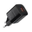 Choetech Caricatore di rete PD Type-C + USB Quick Charge 33W Nero
