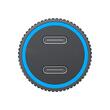 Prestico Autoladegerät K8 2x USB-C, Schnellladung, PD, 40W, Schwarz