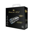 Prestico Autoladegerät K8 2x USB-C, Schnellladung, PD, 40W, Schwarz