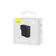 Baseus Netzwerkladegerät GaN5 Pro Dual-Port-Schnellladegerät PD3.0, QC4.0, 100 W, AFC+-Kabel Typ-C auf Typ-C, 1 m Schwarz