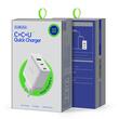 Duzzona Network Charger GaN Fast Charging USB, 2x Type-C, 65W White