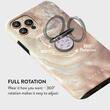 Anello per telefono Burga Gunmetal Wildflower