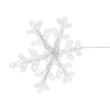 Installazione luminosa a tenda, modello stella, bianco caldo, 8 modalità di illuminazione, interno-esterno, IP44, 138 LED, 2,5 m