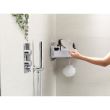 Corner support with mirror for the White Shower Cabin - Joseph&amp;Joseph