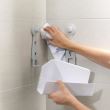 Corner support with mirror for the White Shower Cabin - Joseph&amp;Joseph