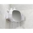 Corner support with mirror for the White Shower Cabin - Joseph&amp;Joseph