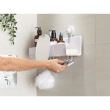 Large support White Shower Cabin - Joseph&amp;Joseph
