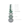 Joseph&Joseph Nest 9 Plus 9-Pièces, set emboîtable avec Bol mélangeur grand et petit, passoire, tamis, 5 tasses à mesurer, vert