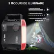 Avviatore automatico Utrai Jstar 5, multifunzione digitale portatile, compressore, torcia elettrica, funzione batteria esterna, 12 V, 2500 A, 27000 mAh, 59,2 Wh, 150 PSI, porta CC, porta USB, porta tipo C