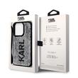 Custodia Karl Lagerfeld con paillettes reversibili per iPhone 15 Pro Max Nera / Argento