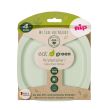 Set 2 piatti piani Eat Green per pappa per bambini, in bioplastica, lavabili in lavastoviglie, 4+ mesi, nip 37068