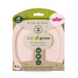 Set 2 piatti piani Eat Green per pappa per bambini, in bioplastica, lavabili in lavastoviglie, 4+ mesi, nip 37068