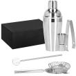 Kit für Barkeeper, Cocktailshaker, Edelstahl, 5-teilig, 550 ml, Springos