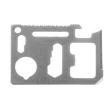 Kit turistico/sopravvivenza, con kit, set 7 pezzi, 13,5x8x3,5 cm, Isotrade