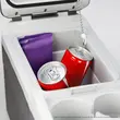 Frigorifero portatile AEG BK16, 12 V, funzione di raffreddamento e riscaldamento, capacità 16 l, portabicchieri, 49 x 27 x 30,5 cm